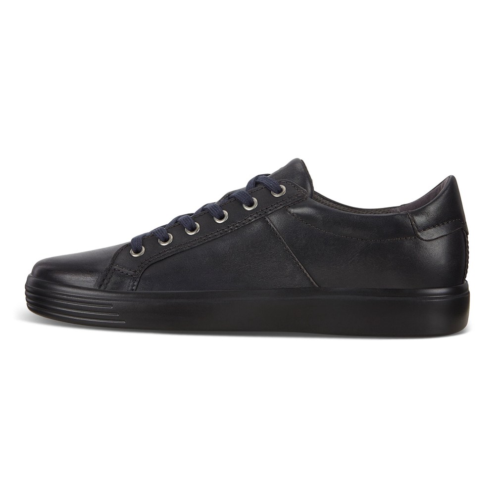 ECCO Mens Sneakers Black - Soft Classic - ORJ-912706